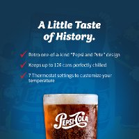 AB-1200BP NewAir 126 Can Retro Pepsi Beverage Cooler-8
