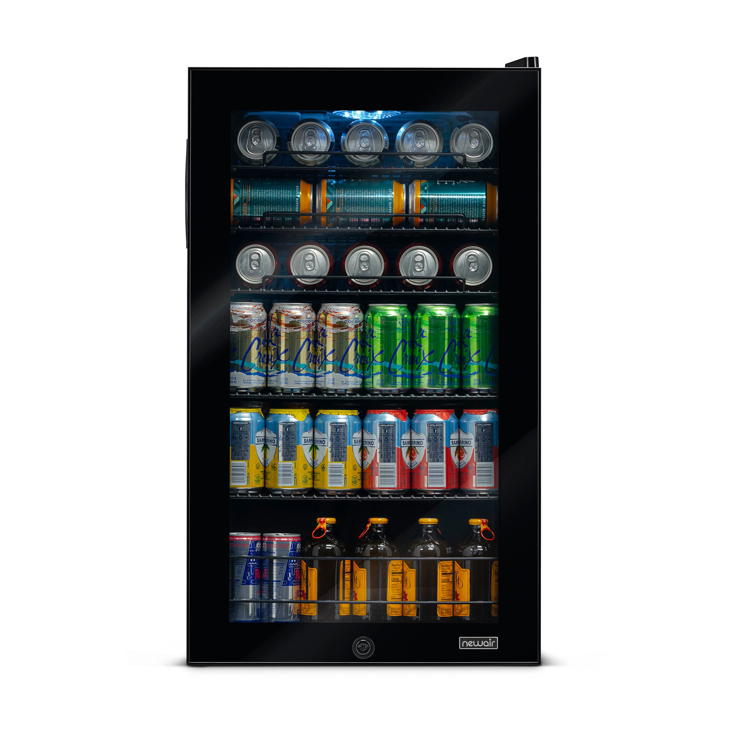 AB-1200B NewAir 126 Can Beverage Cooler - Black-2