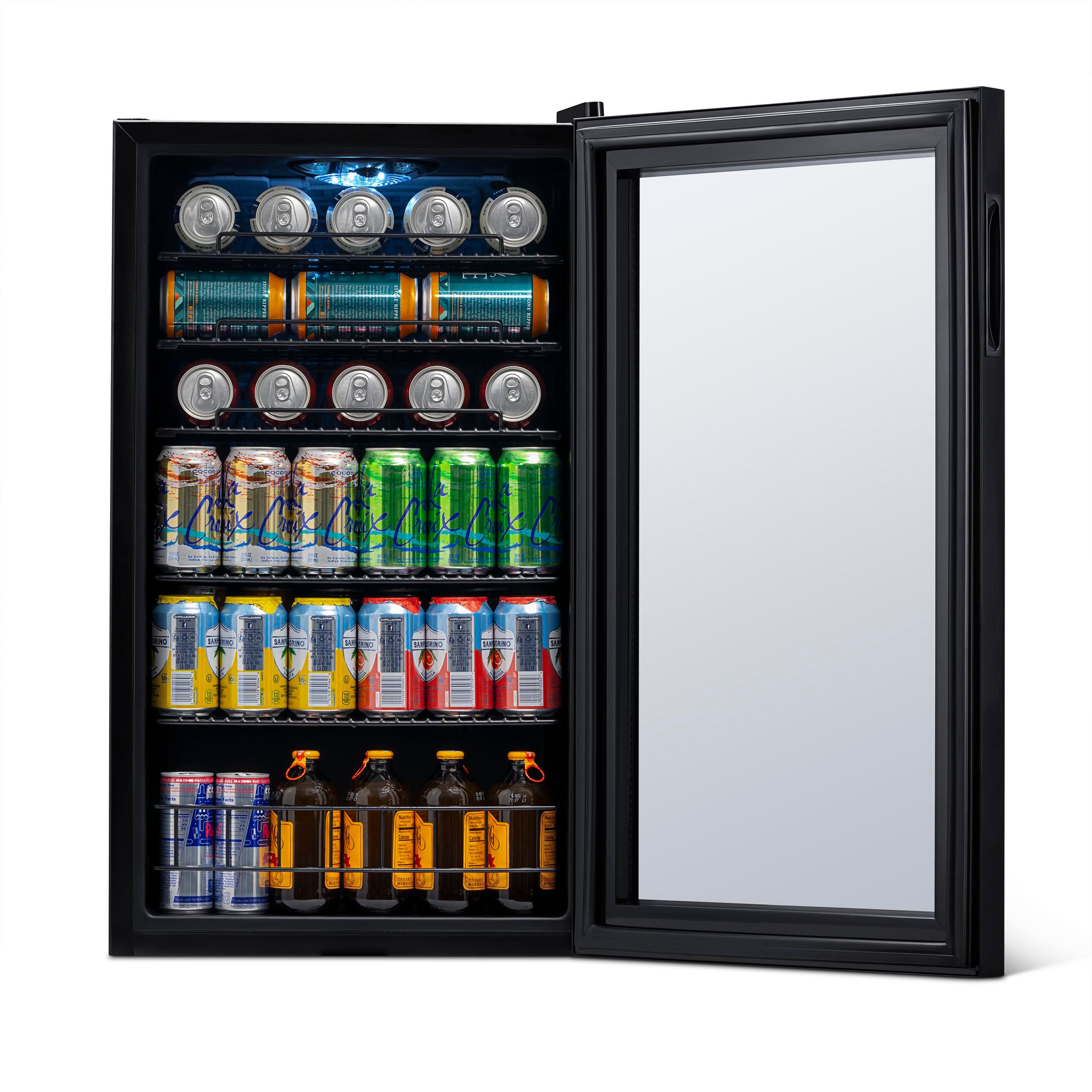AB-1200B NewAir 126 Can Beverage Cooler - Black-3