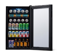 AB-1200B NewAir 126 Can Beverage Cooler - Black-3