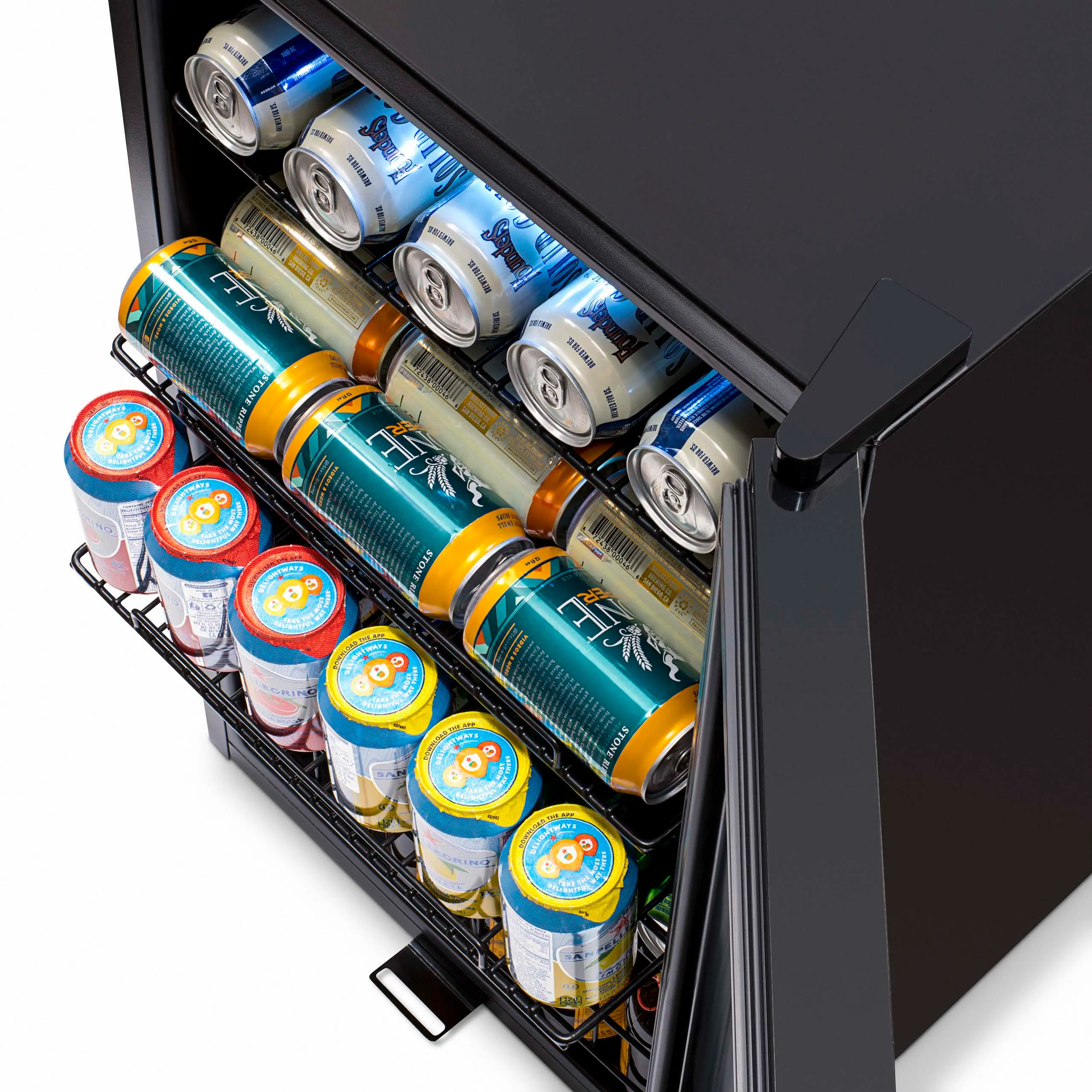 AB-1200B NewAir 126 Can Beverage Cooler - Black-5