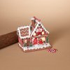 7 Inch Light Up Holiday Multi Color Clay Dough House