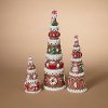 7 Inch Multi Color Clay Dough Gingerbread Tree