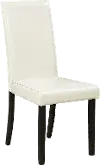 Kimonte Transitional Ivory Dining Room Chair