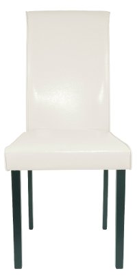 Transitional Ivory Dining Room Chair - Kimonte-2