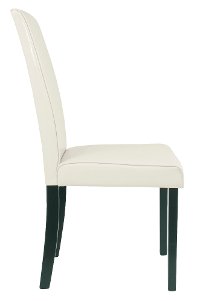 Transitional Ivory Dining Room Chair - Kimonte-3