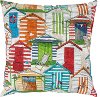 Clearance Multi Color Door Front Indoor-Outdoor Throw Pillow
