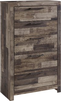 Modern Farmhouse Rustic Chest of Drawers - Broadmore