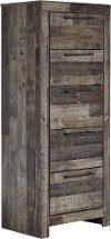 Clearance Modern Rustic Narrow Chest of Drawers - Broadmore