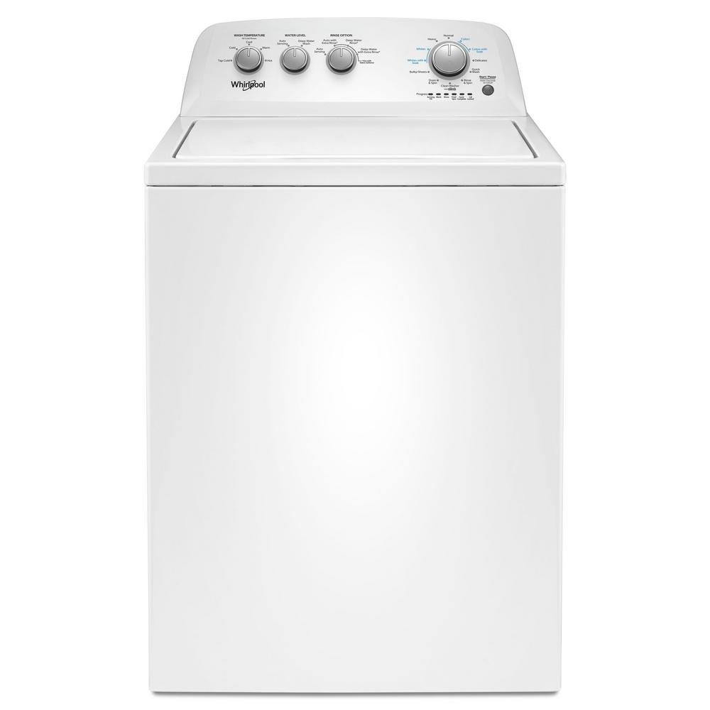 WTW4855HW Whirlpool Top Load Washer with Soaking Cycles - 3.8 cu. ft. White-1