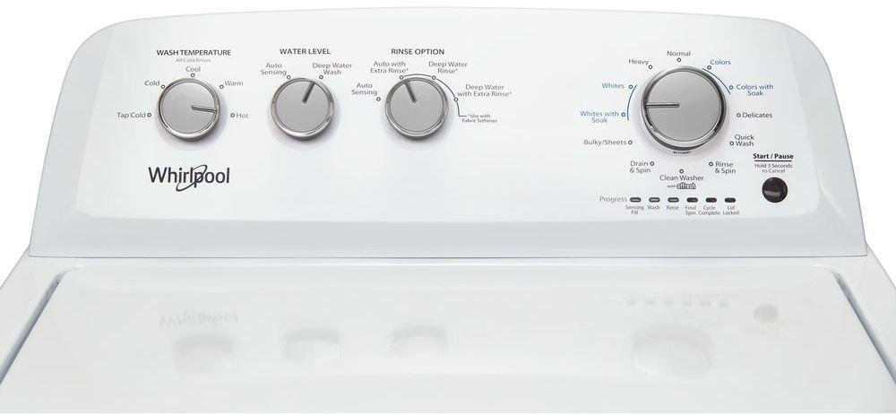 WTW4855HW Whirlpool Top Load Washer with Soaking Cycles - 3.8 cu. ft. White-4