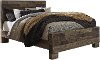 Modern Farmhouse Rustic Queen Bed - Broadmore