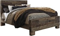 Modern Farmhouse Rustic Queen Bed - Broadmore