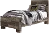Broadmore Rustic Twin Bed