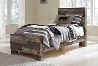 Modern Farmhouse Rustic Twin Bed - Broadmore-2