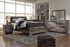 Modern Rustic 4 Piece Queen Bedroom Set - Broadmore