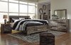 Modern Rustic 4 Piece King Bedroom Set - Broadmore