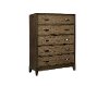 Rustic Two-Tone Brown Chest of Drawers - Westlake