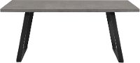 Industrial Gray Pewter Dining Room Table - Coronado-2