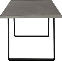 Industrial Gray Pewter Dining Room Table - Coronado-3