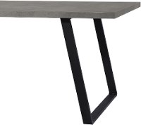 Industrial Gray Pewter Dining Room Table - Coronado-5