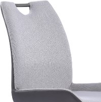 Modern Industrial Gray Dining Room Chair - Coronado-3