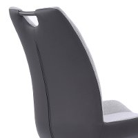 Modern Industrial Gray Dining Room Chair - Coronado-4