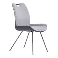 Modern Industrial Gray Dining Room Chair - Coronado-6