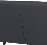Modern Industrial Pewter Upholstered Dining Bench - Coronado-6
