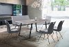 Modern Industrial Gray 5 Piece Dining Set - Coronado