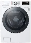 WM3900HWA LG Front Load Washer with TurboWash 360 Technology - 4.5 cu.ft. White
