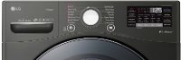 WM3900HBA LG Front Load Washer with TurboWash 360 - 4.5 cu. ft. Black Steel-2