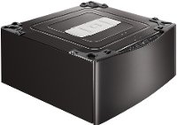 WD100CB LG Sidekick Pedestal Washer - 1.0 cu. ft. Black Steel-7