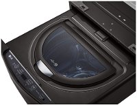 WD100CB LG Sidekick Pedestal Washer - 1.0 cu. ft. Black-3