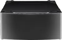 WDP4B LG Laundry Pedestal - Black 27 inch