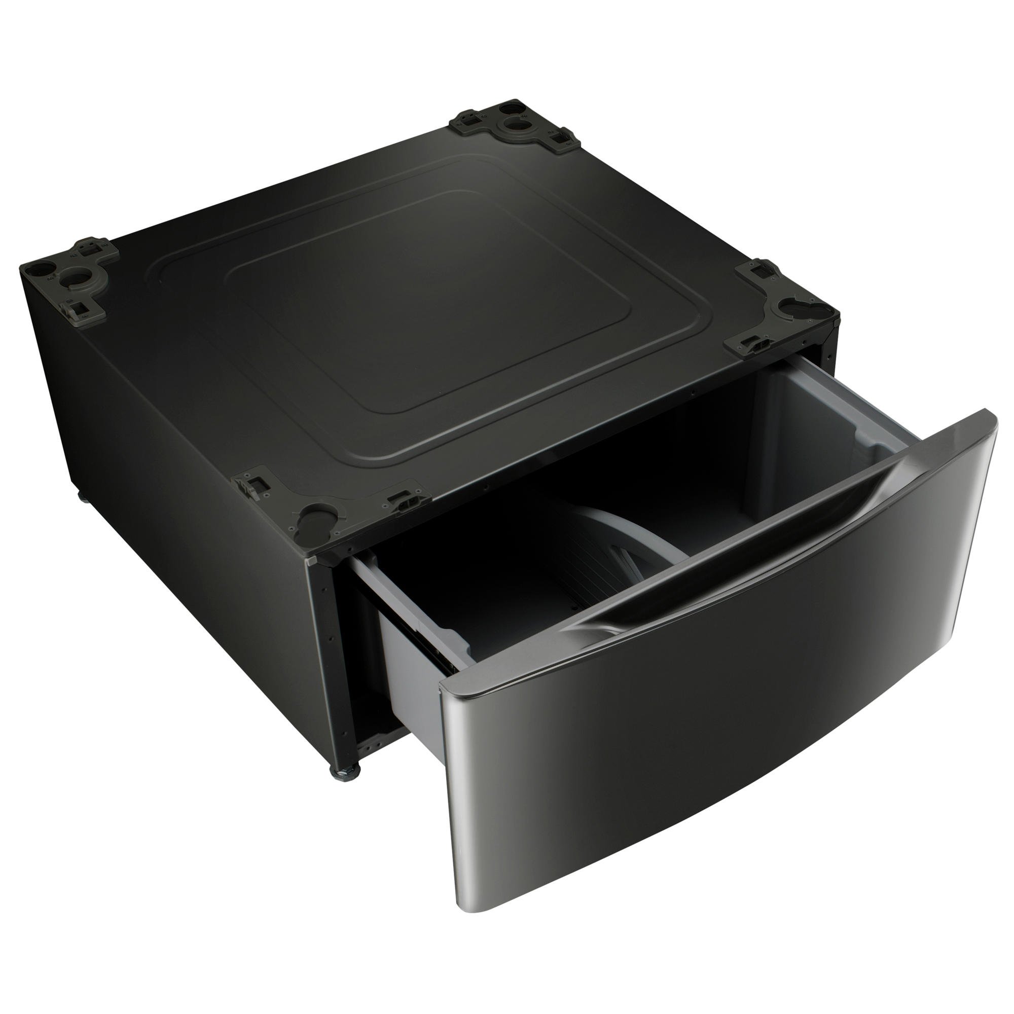 WDP4B LG Laundry Pedestal - Black 27 inch-3
