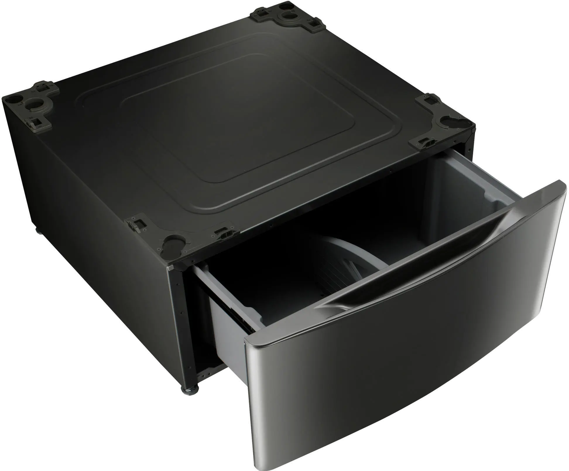 WDP4B LG Laundry Pedestal - Black 27 inch-3