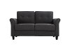 Classic Contemporary Heather Gray Loveseat - Henley