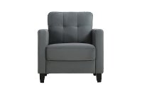 Contemporary Gray Sofa - Tulsa-7