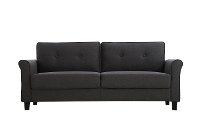 Classic Contemporary Heather Gray Sofa - Henley-2