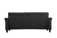 Classic Contemporary Heather Gray Sofa - Henley-4