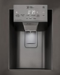 LMXS28596D LG 27.6 cu ft French Door Smart Refrigerator - 36 W Black Stainless Steel-3