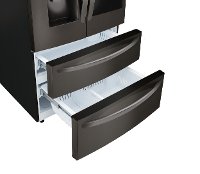 LMXS28596D LG 27.6 cu. ft. French Door Smart Refrigerator - 36 Inch Black Stainless Steel-5