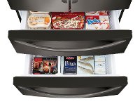 LMXS28596D LG 27.6 cu. ft. French Door Smart Refrigerator - 36 Inch Black Stainless Steel-6