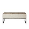 Beige Relax A Lounger Skylar Fold-out Coffee Table - Skylar