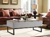Light Gray Relax A Lounger Skylar Fold-out Coffee Table - Skylar
