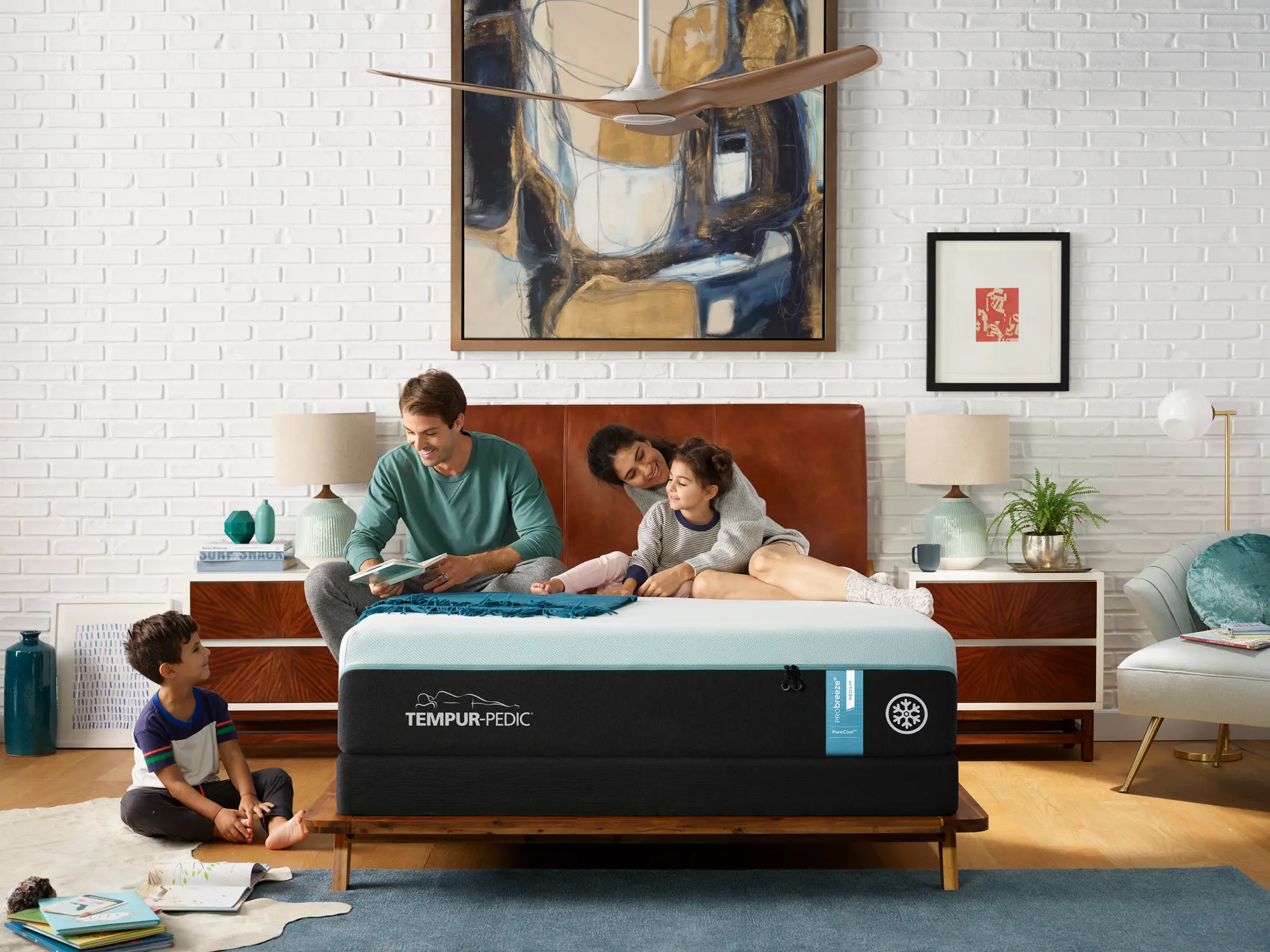 10242120 Tempur-Pedic Medium Hybrid Twin-XL Mattress - PRObreeze-3