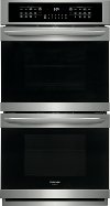 FGET2766UF Frigidaire Gallery 27 Inch Double Wall Oven - 7.6 cu. ft. Stainless Steel