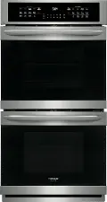 FGET2766UF Frigidaire Gallery 27 Inch Double Wall Oven - 7.6 cu. ft. Stainless Steel