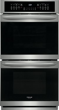 FGET2766UF Frigidaire Gallery 27 Inch Double Wall Oven - 7.6 cu. ft. Stainless Steel